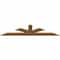 Ekena Millwork Richland Smooth Timber Gable Bracket, Western Red Cedar, 84"W x 21"H x 1 1/2"D x 5 1/2"F, 6/12 Pitch GBW084X21X0206RIC00SWR - alternate 2